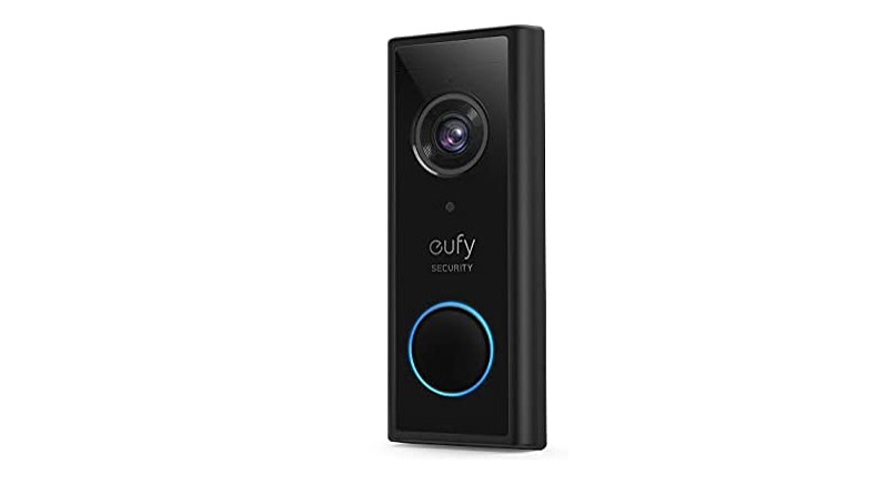 The Eufy Video Doorbell 2K on a white background