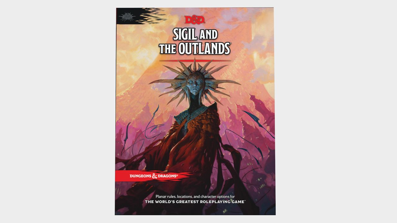 Planescape: Adventures in the Multiverse Sigil and the Outlands cover on a plain background
