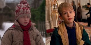 Macaulay Culkin in Home Alone and Home Alone 2: Lost in New York