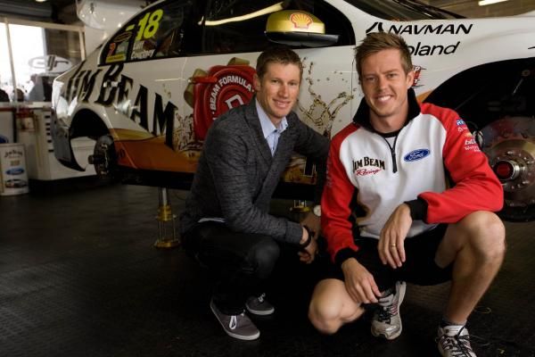 Mark Renshaw got to take a closer look at James Courtney's Ford Falcon V8 Supercar.