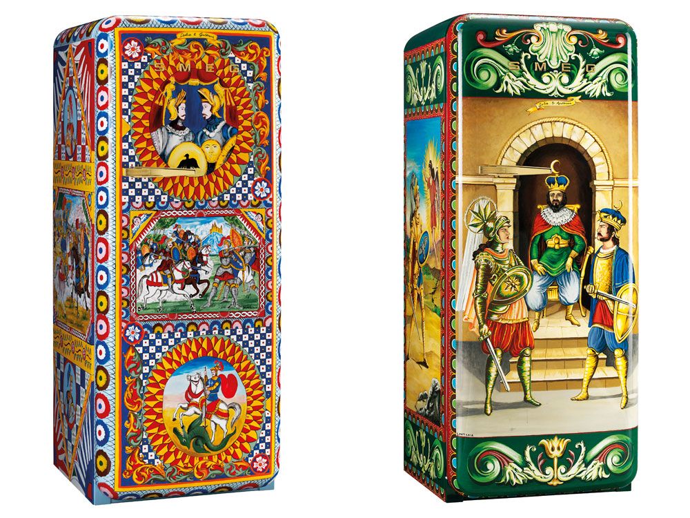 Dolce Gabbana x Smeg Fridge collaboration