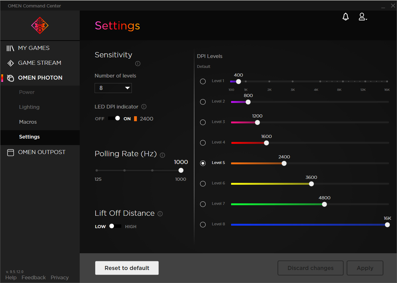 HP Omen Command Center
