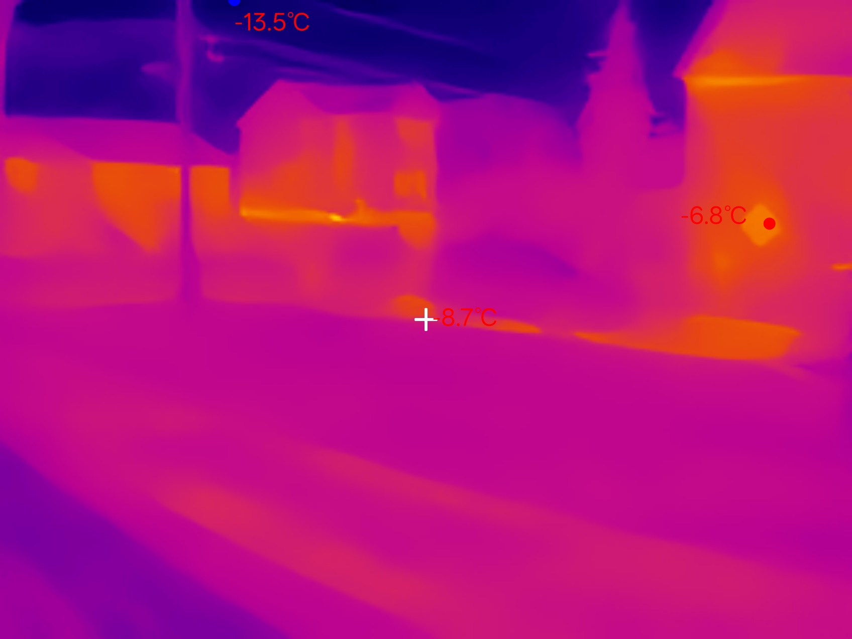Thermal Master P1 camera sample.