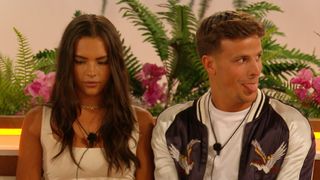 Gemma and Luca on Love Island UK