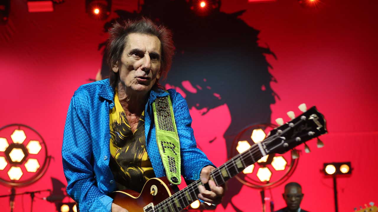 Ronnie Wood onstage