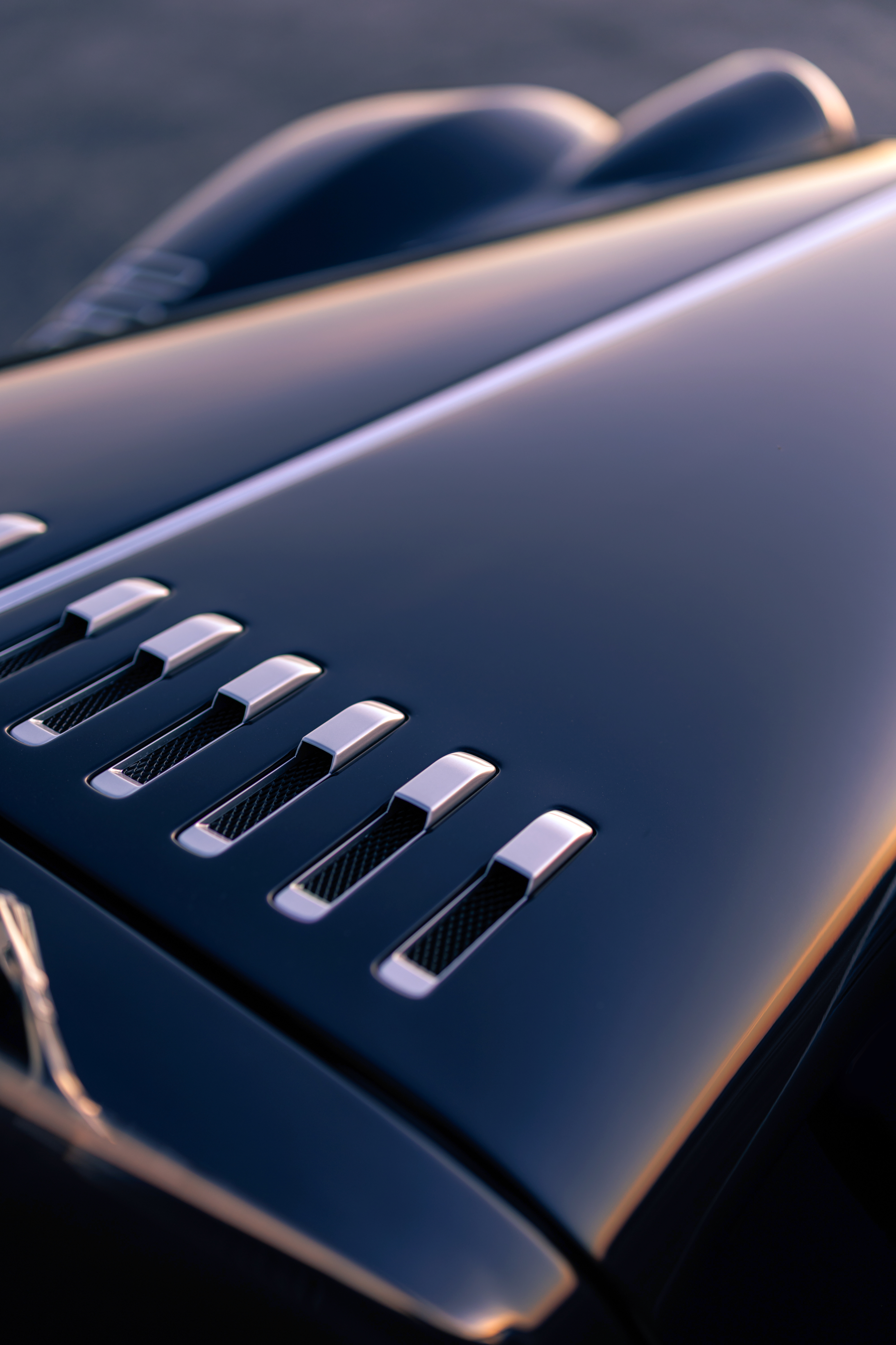 Details of the Morgan Midsummer Coupé's coachwork