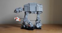 The completed build of Lego Star Wars AT-AT (2026) edition