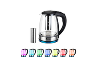 7 Color 1.8L Cost-Effective Glass LED Light Electric Tea Kettle | Was $59 now $18.99 at Groupon
