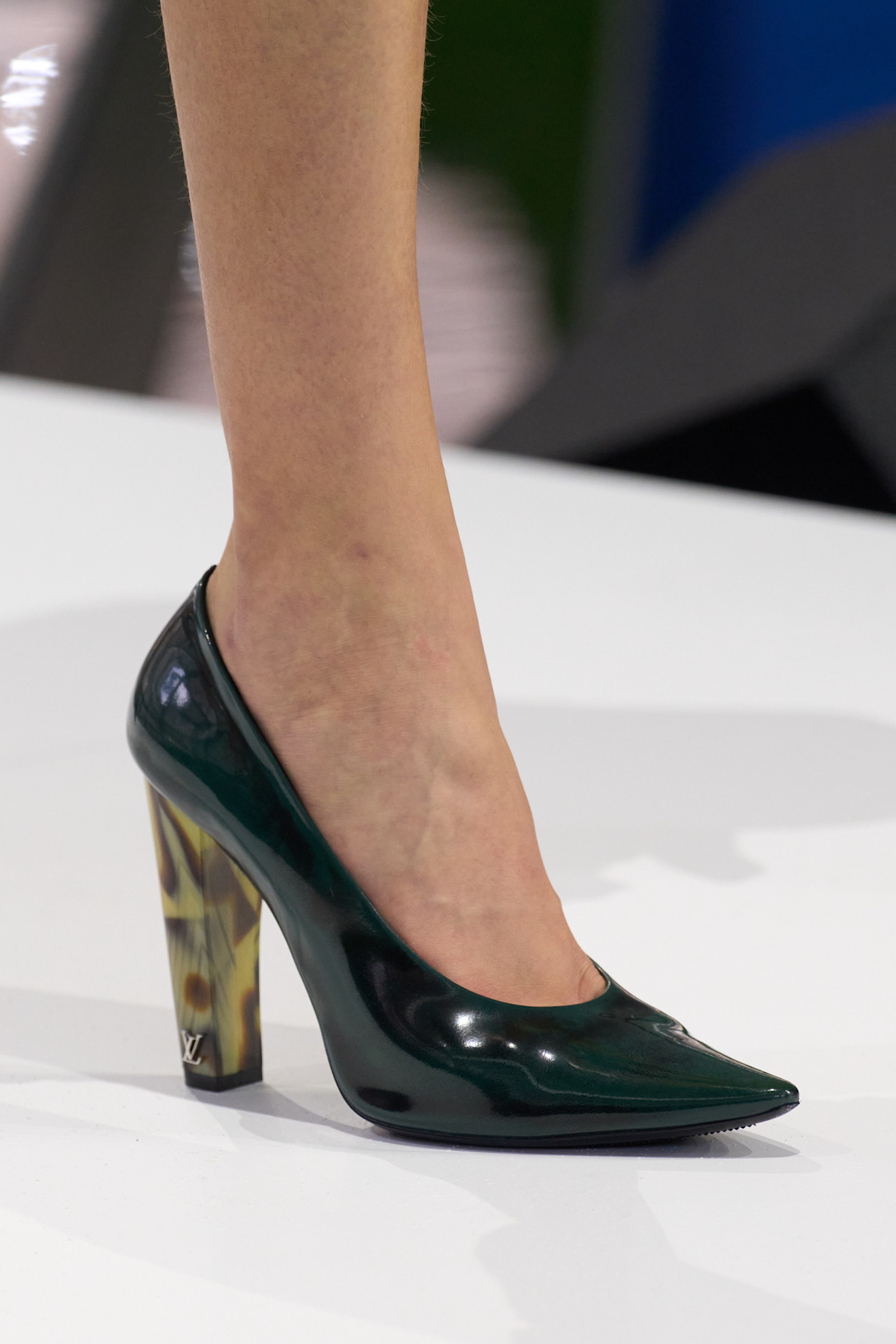 louis vuitton modern pump shoe trend on the runway of their fall/winter 2026 show