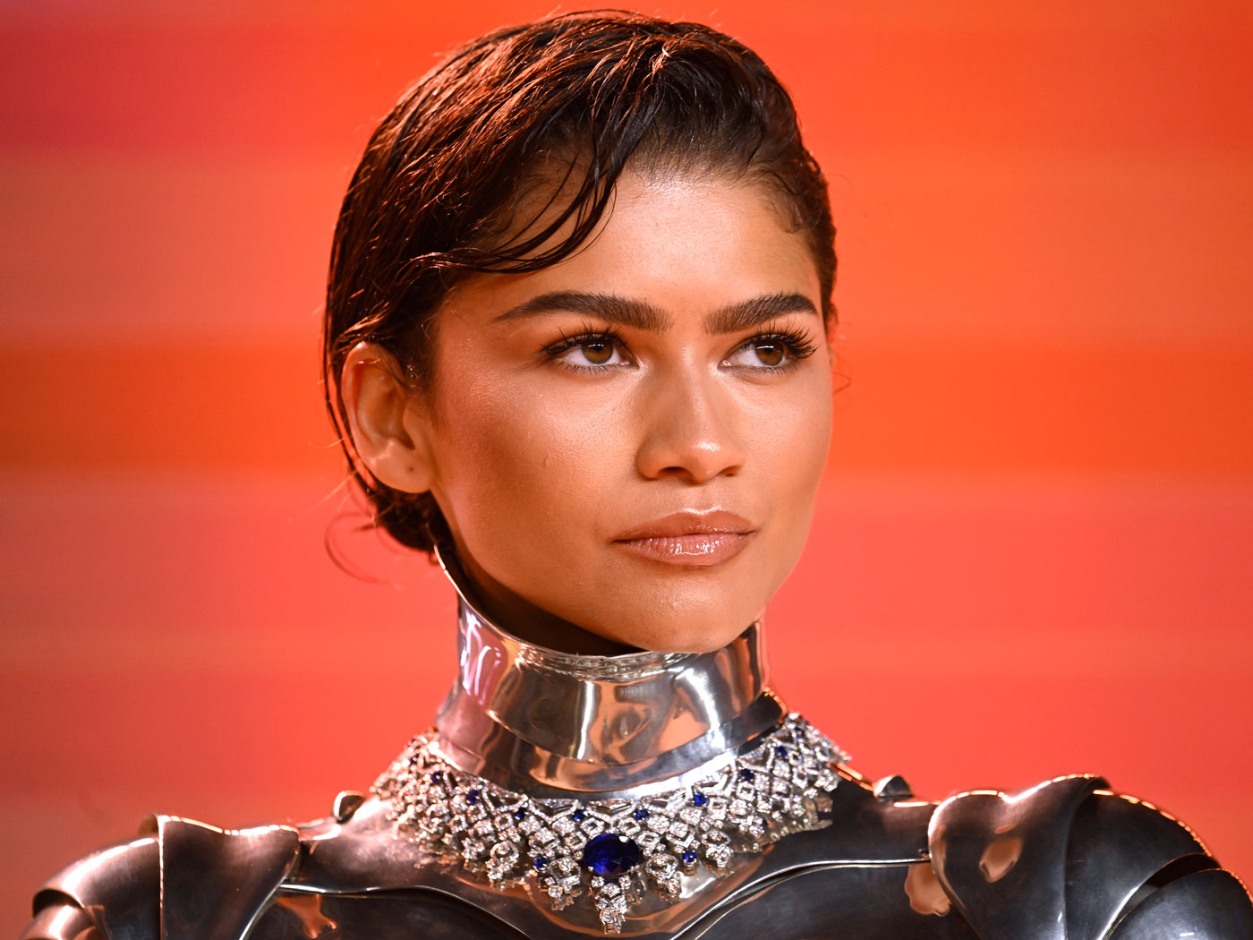 Zendaya Just Wore a Full-On Robot Look on the Red Carpet | Who What Wear