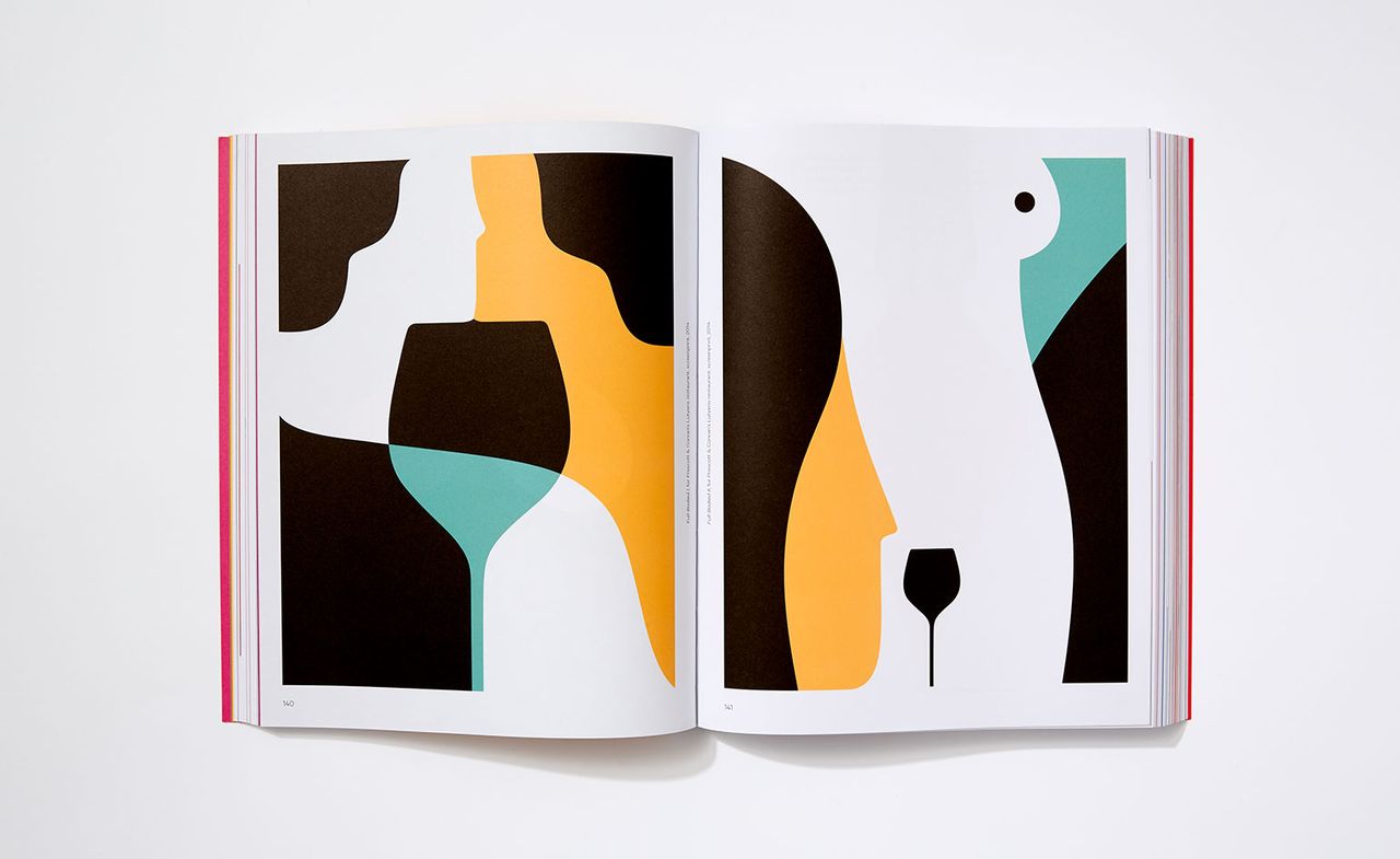 Graphic visual autobiography illustrated in a book