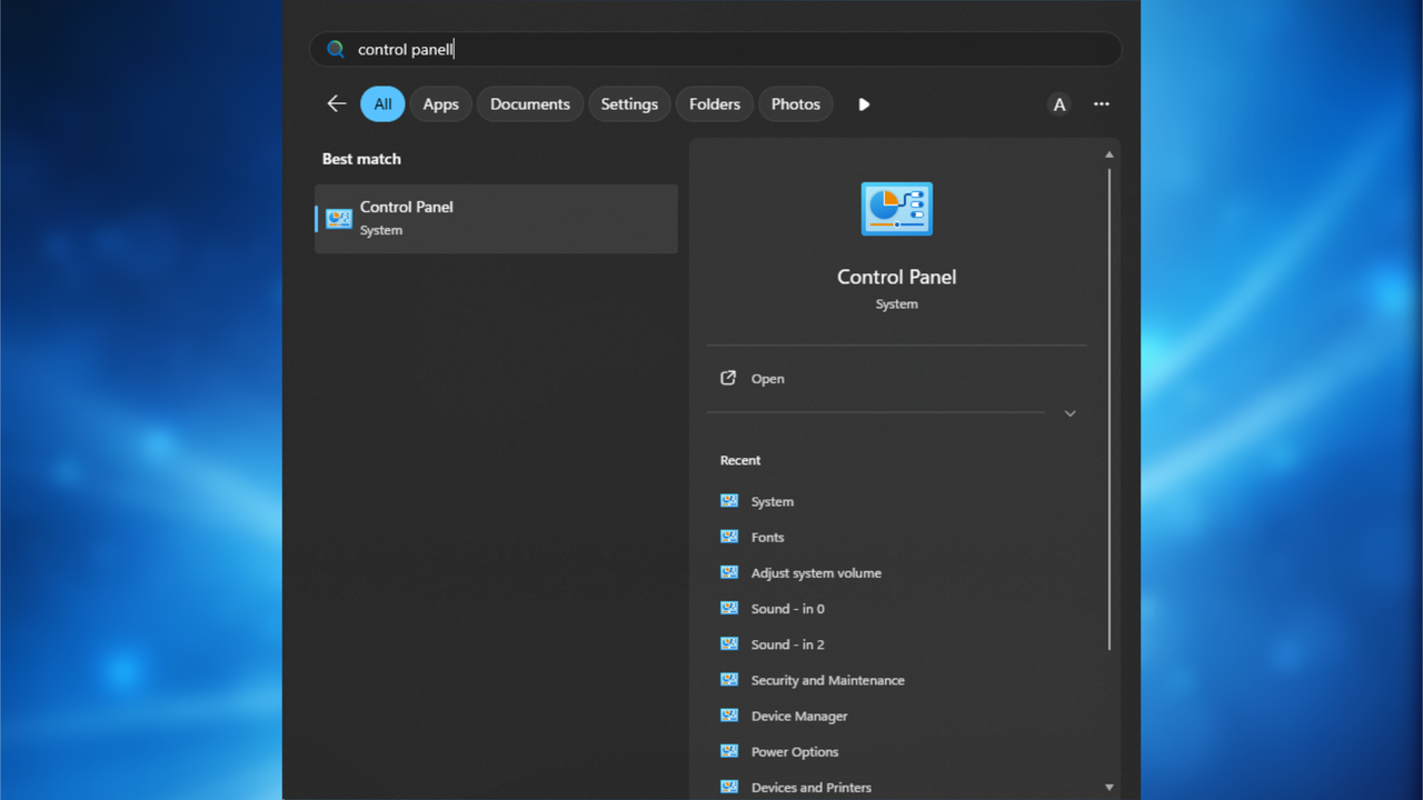 Windows 11 settings