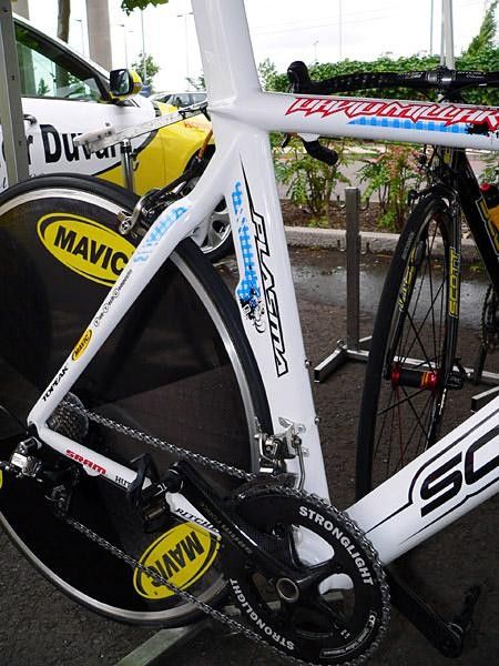 Millar's special CR1 Plasma TT sports unique paint