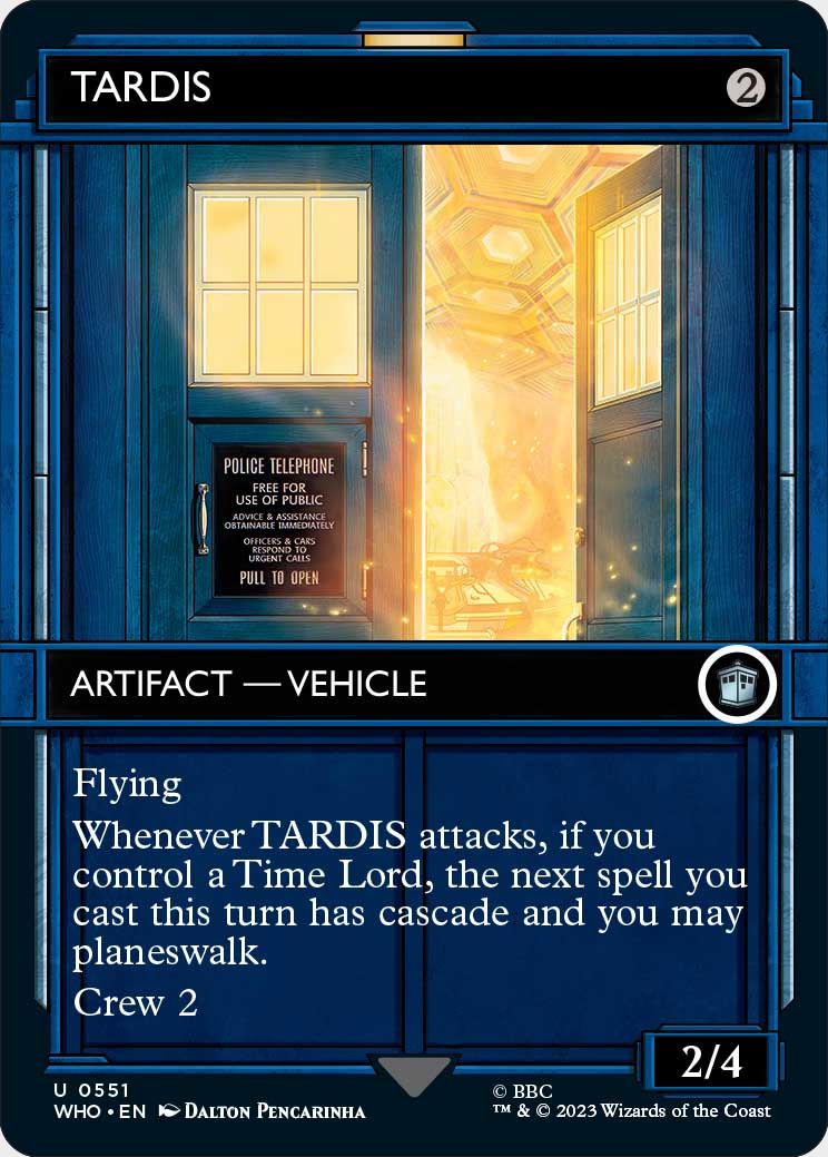 Card artwork from MTG Doctor Who