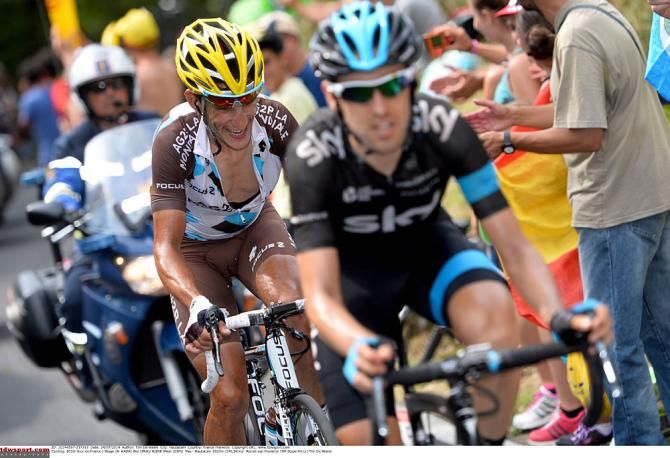 Blel Kadri and Mikel Nieve