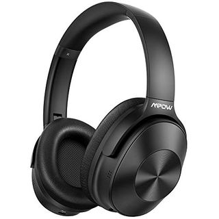 Mpow Hybrid Active Noise Cancelling Headphones, Bluetooth Headphones Over Ear [2019 Version] with Hi-Fi Deep Bass, CVC 6.0 Microphone, Soft Protein Earpads, Wireless Headphones for TV Travel Work