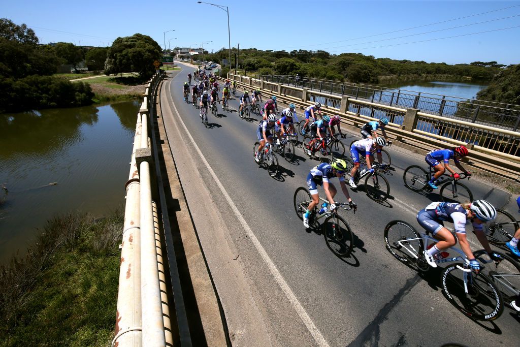 The women raced in extreme heat