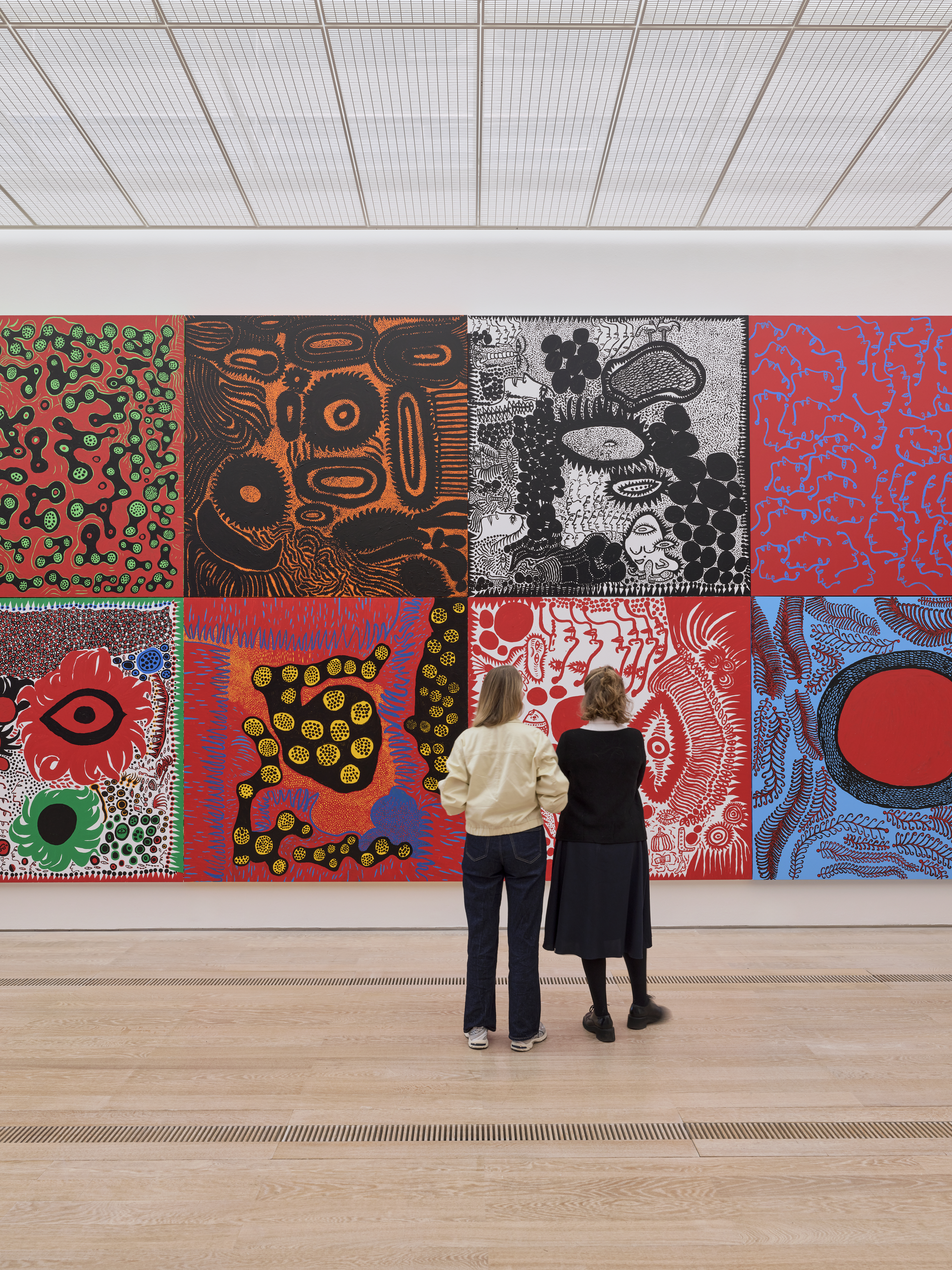 Yayoi Kusama at Fondation Beyeler, installation view