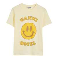 Ganni Hotel Logo T-Shirt, was £85 now £50 | Liberty