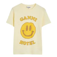 Ganni Hotel Logo T-Shirt, was £85 now £50 | Liberty