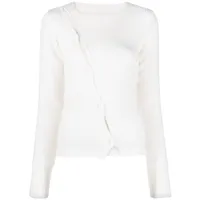 Asymmetric button-up cardigan, £329 | Jacquemus