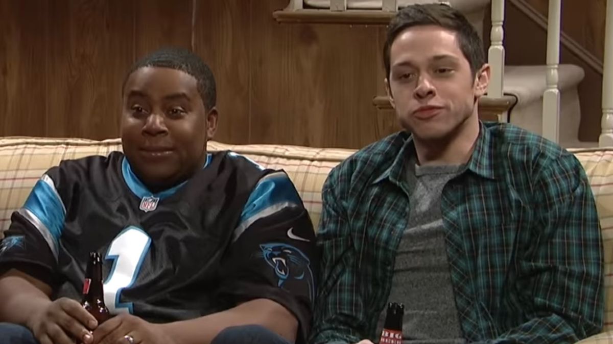 kenan thompson and pete davidson on snl.