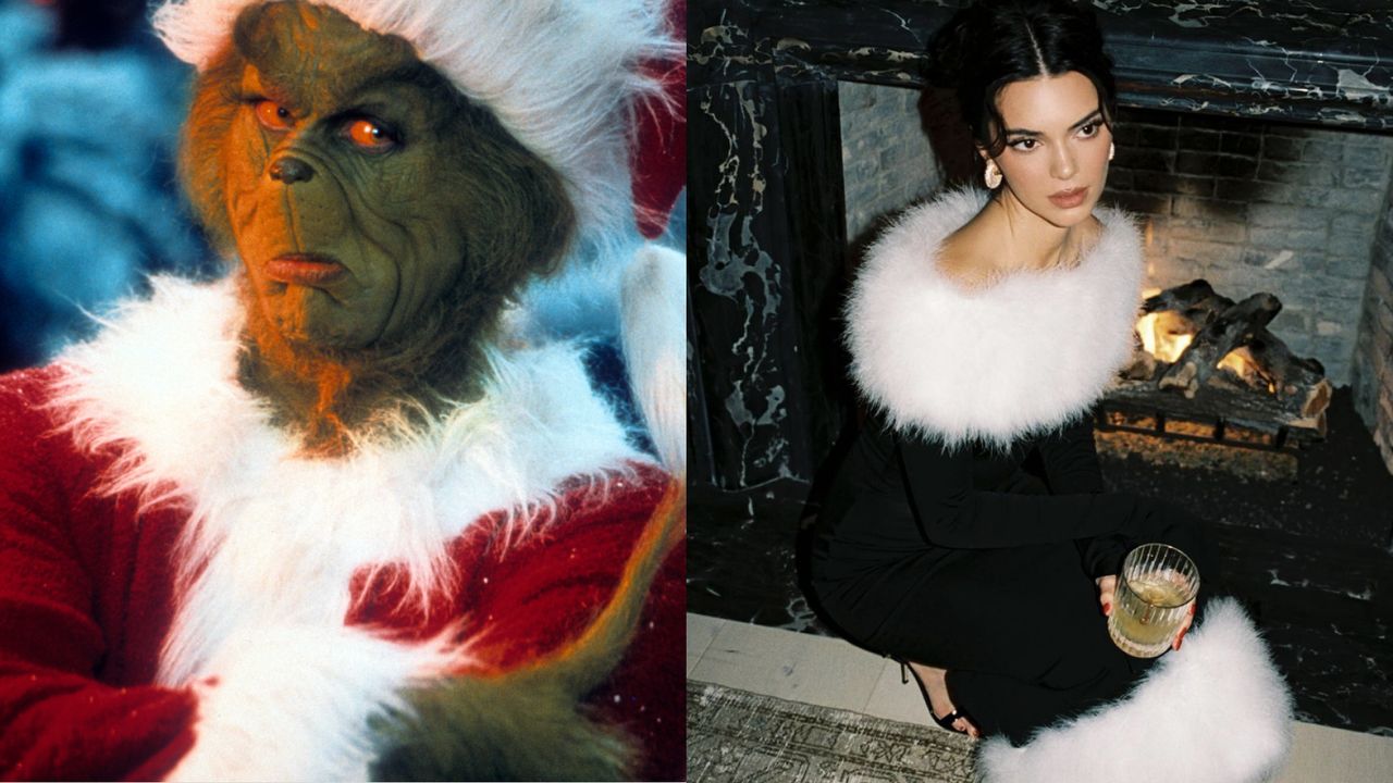 Kendall Jenner and the Grinch