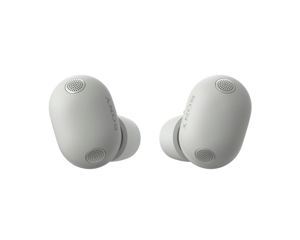 Sony WF-1000XM6 buds in white