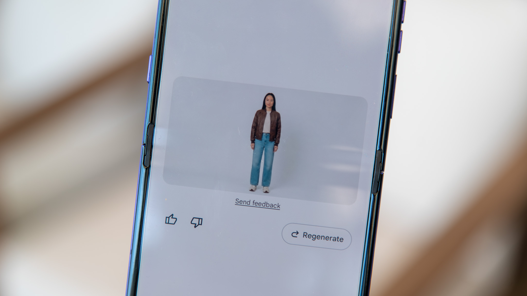 Google Photos Wardrobe on the Motorola Razr Ultra 2026