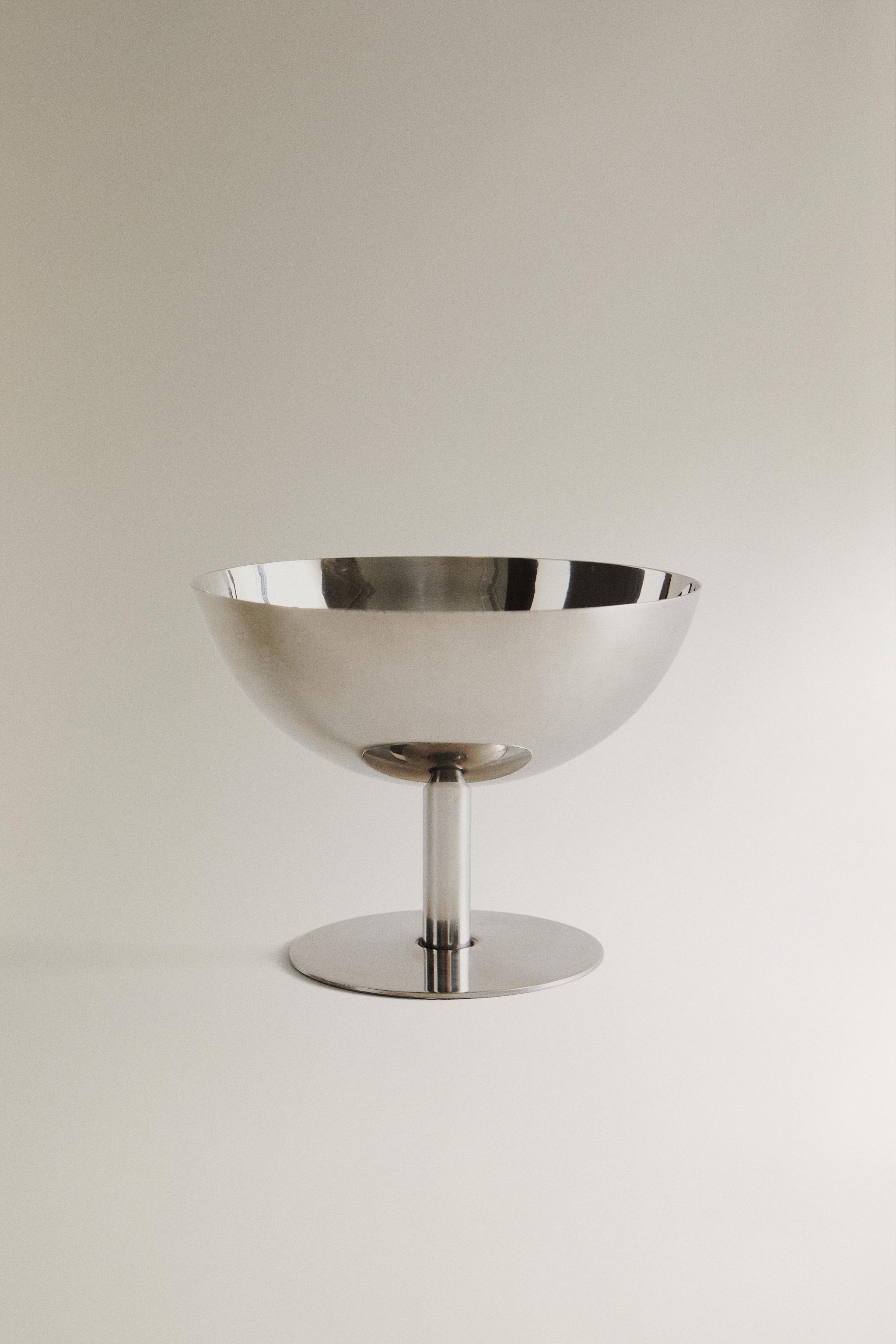 Low Silver Metal Cup
