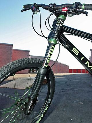 Cannondale's new Simon system looks like a standard Lefty but the clever electronic internals are anything but standard.