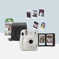 Instax 70100148211 mini 11 ice white camera bundle [Amazon Exclusive] | £113.99 £79.99 (save £34) at Amazon