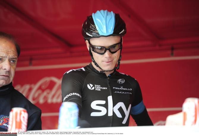 Chris Froome (Sky) confirms his attendance in the race for stage 3