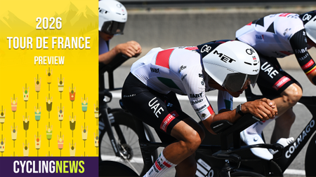 UAE Team Emirates-XRG riders in TTT training