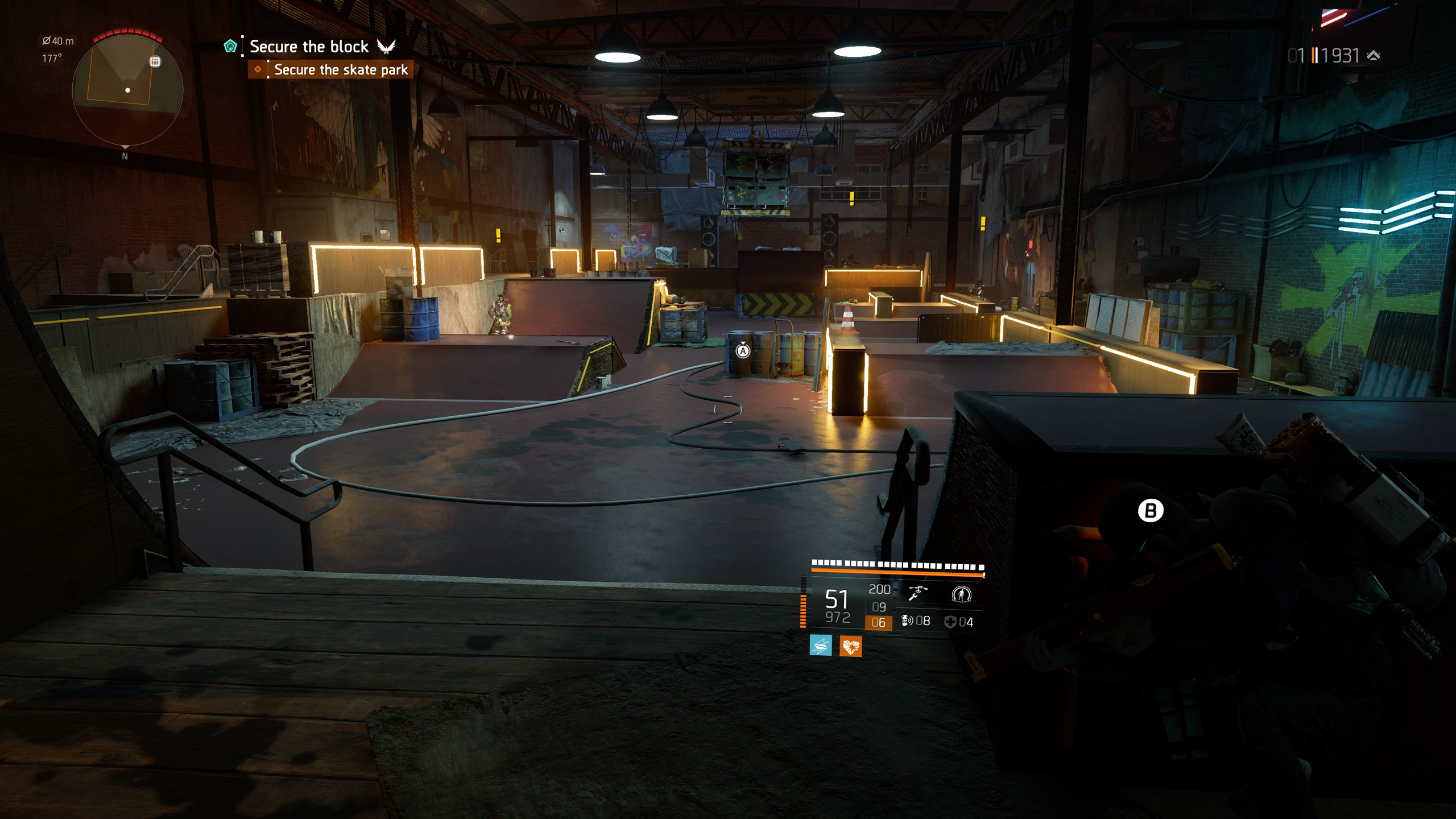 Inside the new skate park mission in The Division 2 Battle for Brooklyn.