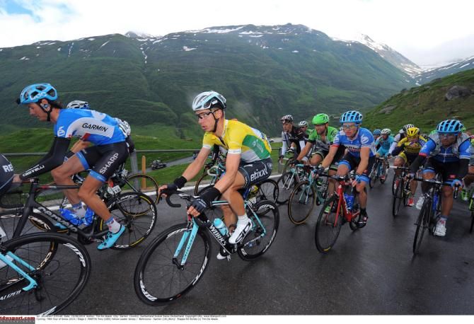 Race leader Tony Martin (Omega Pharma-Quick Step)