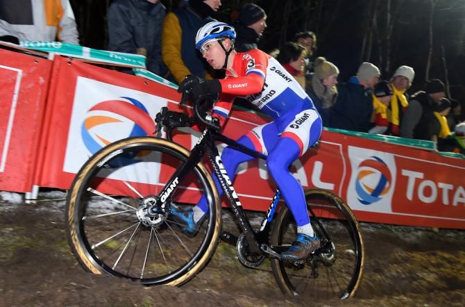 Lars Van Der Haar (Development Team Giant-Shimano) on his way to fourth