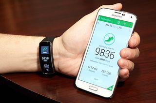 The Samsung Gear Fit and S Health app