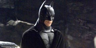 Christian Bale as Batman in Batman Begins