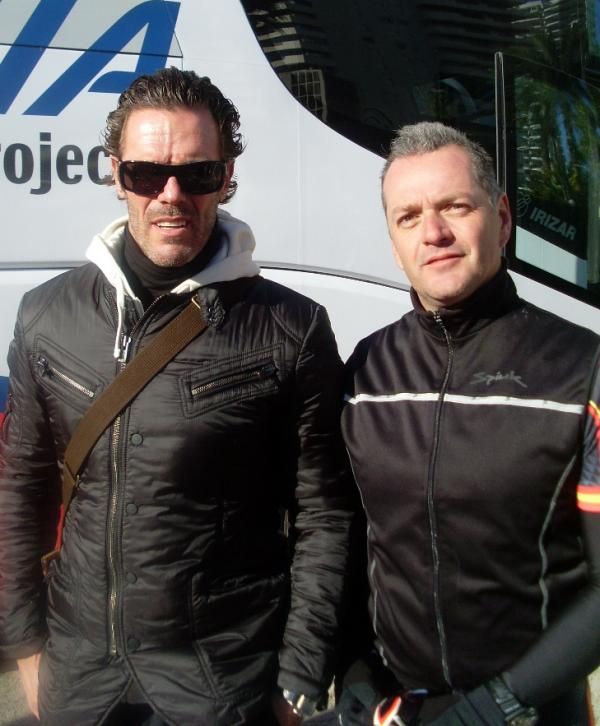 Mario Cipollini is working as the team's sprint advisor