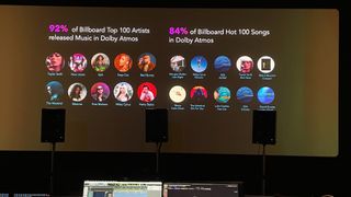 Image of artists now mixing in Dolby Atmos