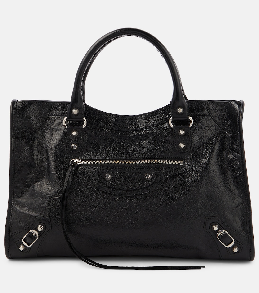 Le City Medium Leather Tote Bag