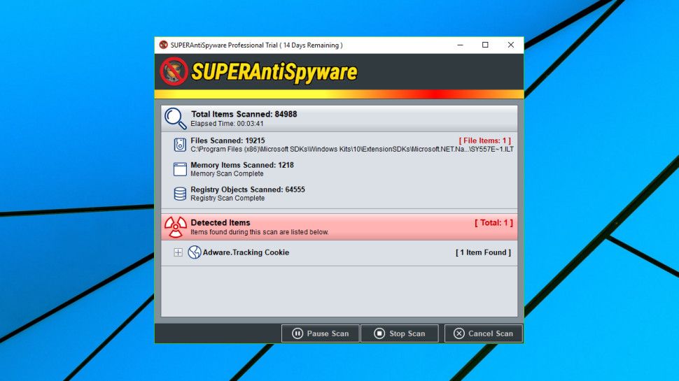 SUPERAntiSpyware review TechRadar