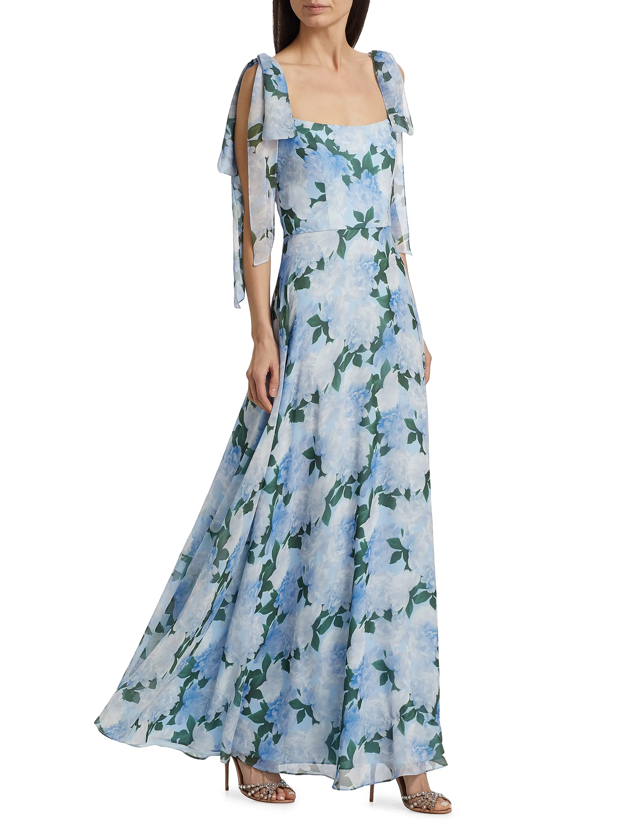 Pearl Floral Maxi Dress