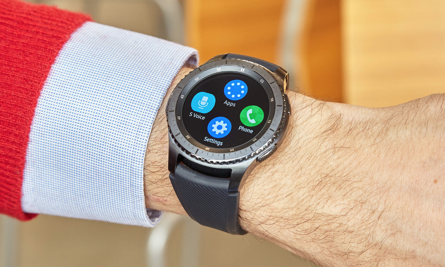 Galaxy Gear S3 Frontier Samsung スマートウォッチ - 時計