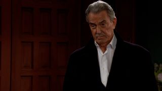 Eric Braeden as Victor at Newman Tower in The Young and the Restless