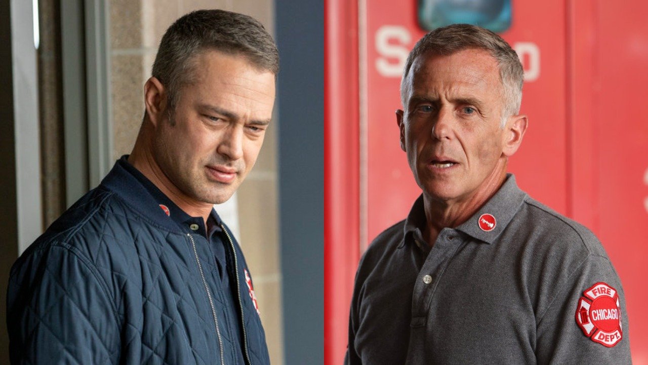 Chicago Fire's David Eigenberg And Taylor Kinney Hilariously Explain  Herrmann's Leadership Skills | Cinemablend