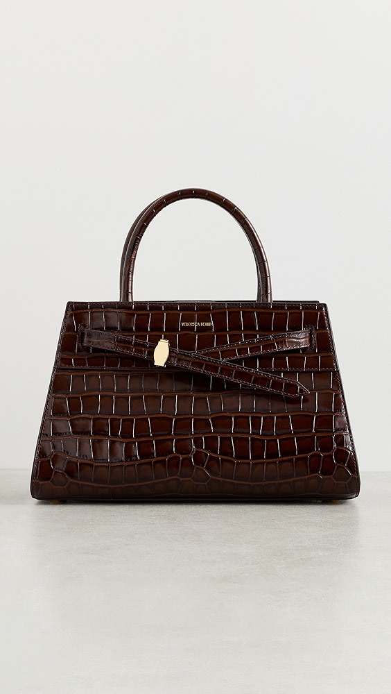 Veronica Beard Croc Embossed Veronica Beard Dash Bag