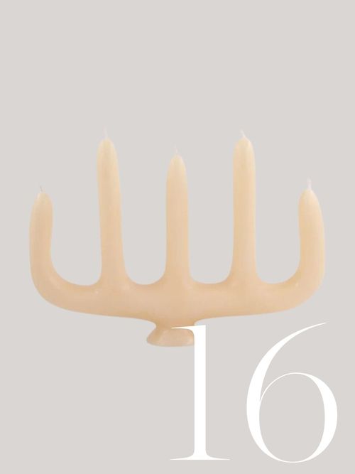 Handmade Candelabra Candle Sybilla
