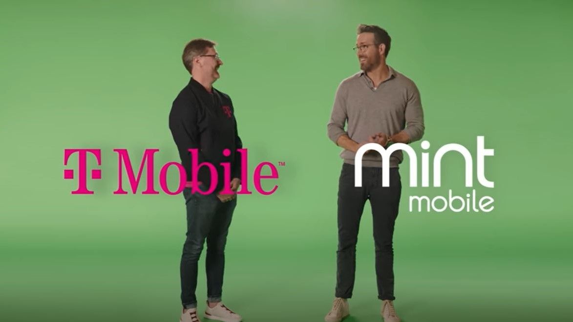 Screen shot from Mint Mobile - T-Mobile ad